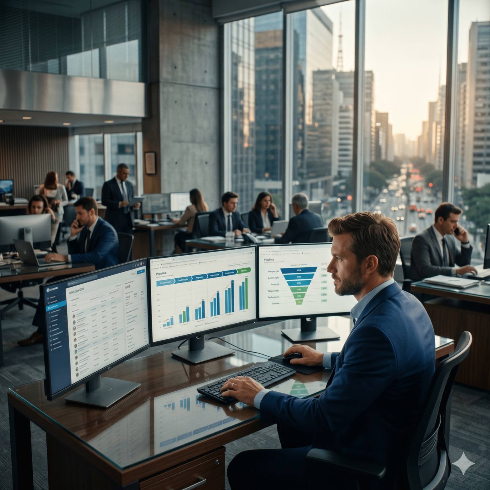 Automação do relacionamento B2B: como CRM, dados e jornada comercial qualificam melhor as contas